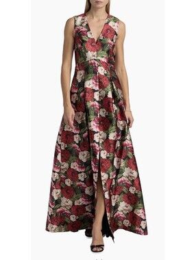 New Sachin Babi Brooke Peony A-Line Gown Size 8 $875